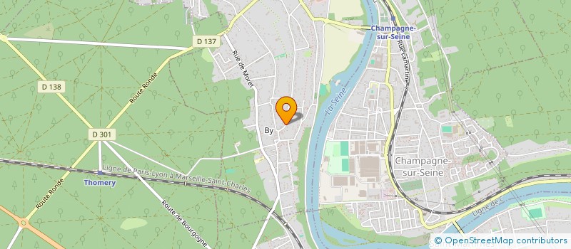 localisation de l'entreprise MONSIEUR JEAN-CHRISTOPHE DIDIER  THOMERY