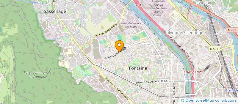 localisation de l'entreprise MONSIEUR JEAN-CHRISTOPHE DIMANCHE à FONTAINE