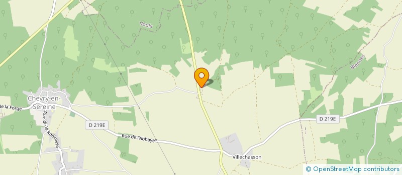 localisation de l'entreprise MONSIEUR JEAN-CHRISTOPHE DISANT  CHEVRY-EN-SEREINE