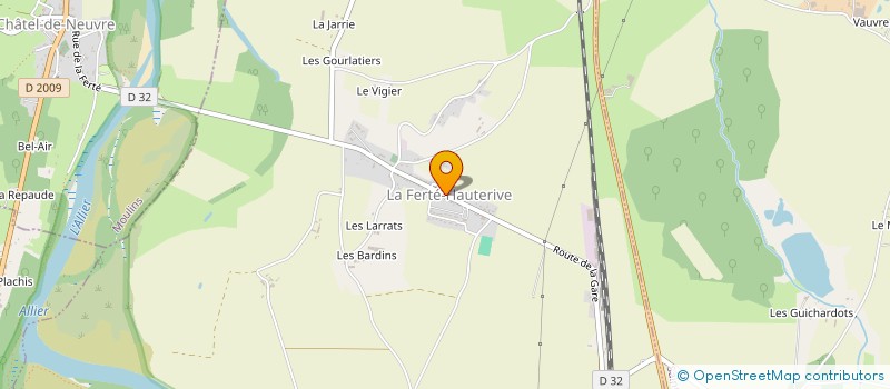 localisation de l'entreprise MONSIEUR JEAN-CHRISTOPHE DODAT à LA FERTE-HAUTERIVE