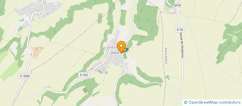 localisation de l'entreprise MONSIEUR JEAN CHRISTOPHE DRELA  SELENS