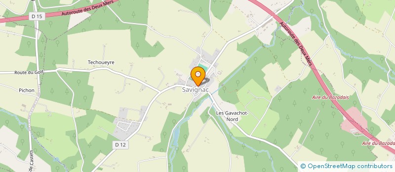 localisation de l'entreprise MONSIEUR JEAN-CHRISTOPHE DULEAU  BRANNENS