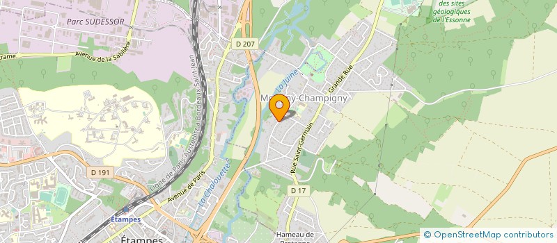 localisation de l'entreprise MONSIEUR JEAN-CHRISTOPHE DULUC à MORIGNY-CHAMPIGNY