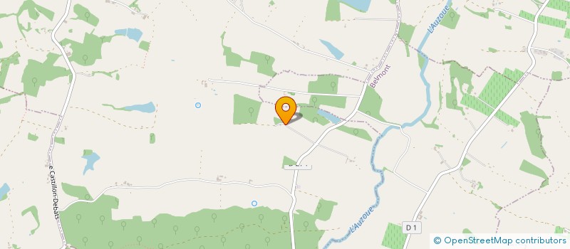 localisation de l'entreprise MONSIEUR JEAN-CHRISTOPHE DUPUY  CASTILLON-DEBATS