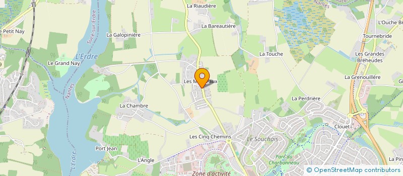 localisation de l'entreprise MONSIEUR JEAN-CHRISTOPHE DUVAL à CARQUEFOU