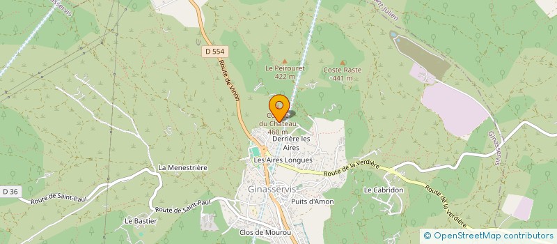 localisation de l'entreprise MONSIEUR JEAN CHRISTOPHE EIFLER  GINASSERVIS