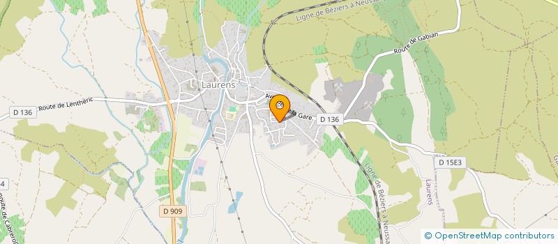 localisation de l'entreprise MONSIEUR JEAN-CHRISTOPHE EMANUEL  LAURENS