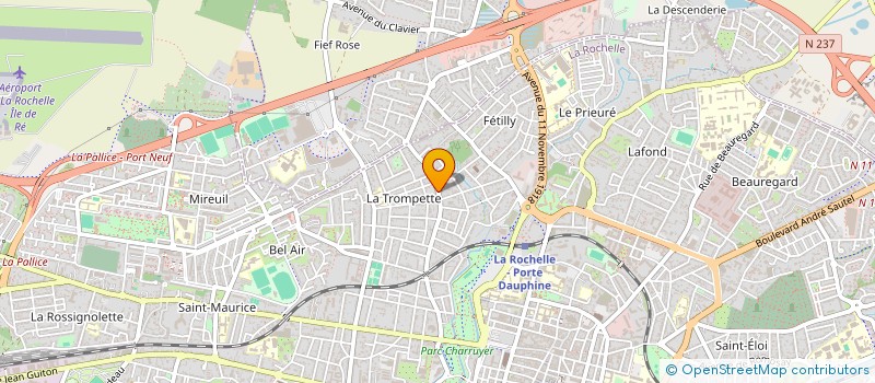 localisation de l'entreprise MONSIEUR JEAN-CHRISTOPHE ESCLAFIT  LA ROCHELLE