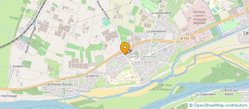 localisation de l'entreprise MONSIEUR JEAN-CHRISTOPHE FAUCON  SAINTE-GEMMES-SUR-LOIRE