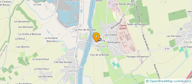 localisation de l'entreprise MONSIEUR JEAN-CHRISTOPHE FAVREAU à NOUATRE