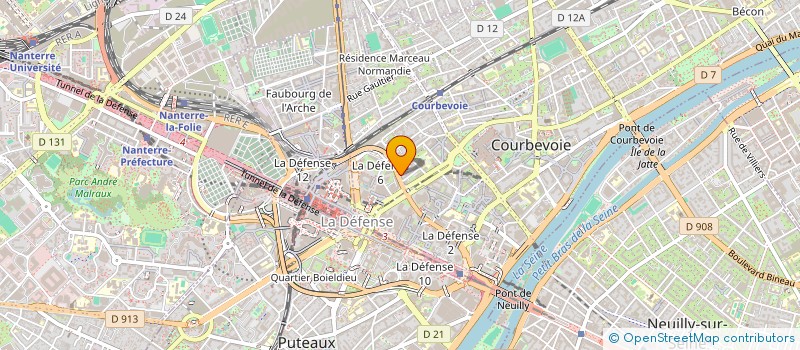 localisation de l'entreprise MONSIEUR JEAN CHRISTOPHE FLACHET à COURBEVOIE