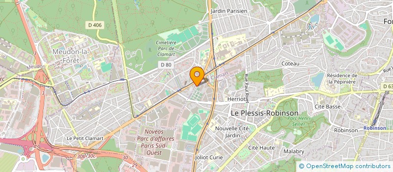 localisation de l'entreprise MONSIEUR JEAN CHRISTOPHE FOUCHARD à CLAMART