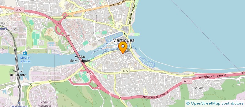 localisation de l'entreprise MONSIEUR JEAN CHRISTOPHE FOURNET à MARTIGUES