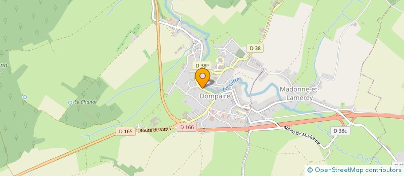 localisation de l'entreprise MONSIEUR JEAN-CHRISTOPHE FROMENT à DOMPAIRE