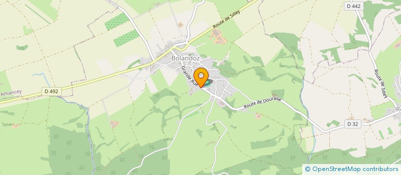 localisation de l'entreprise MONSIEUR JEAN-CHRISTOPHE GANDILLET  SILLEY-AMANCEY