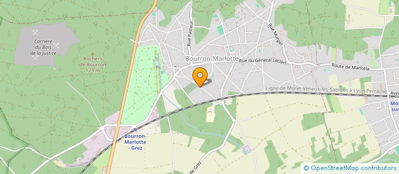localisation de l'entreprise MONSIEUR JEAN-CHRISTOPHE GASPERMENT à BOURRON-MARLOTTE