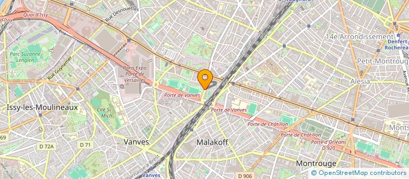 localisation de l'entreprise MONSIEUR JEAN CHRISTOPHE GAUDIN DE VILAIN  PARIS