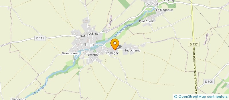 localisation de l'entreprise MONSIEUR JEAN CHRISTOPHE GAUDINEAU à CHEF-BOUTONNE