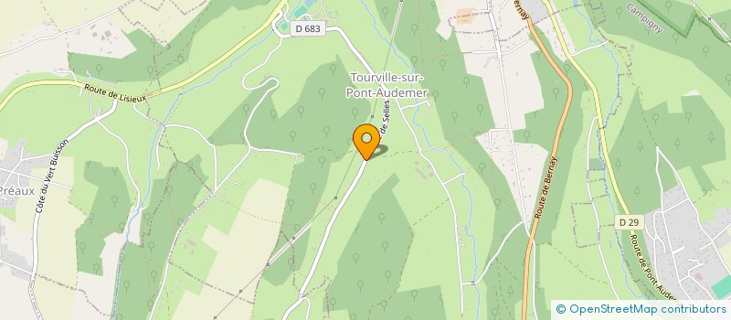 localisation de l'entreprise MONSIEUR JEAN-CHRISTOPHE GERY  TOURVILLE-SUR-PONT-AUDEMER