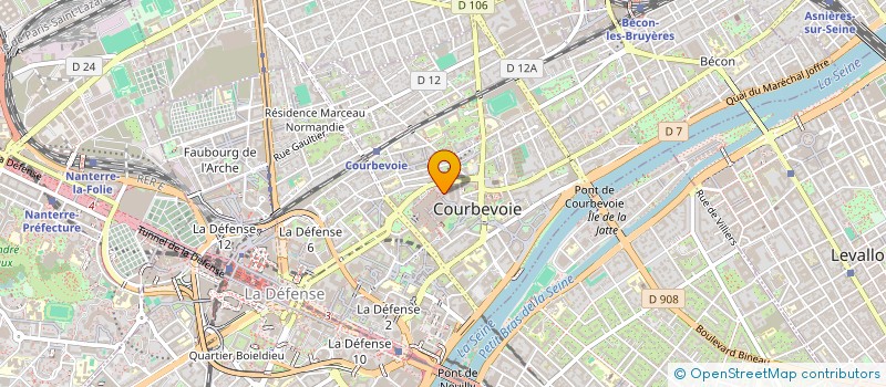 localisation de l'entreprise MONSIEUR JEAN-CHRISTOPHE GIOVANNETTI à COURBEVOIE