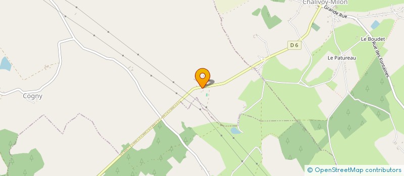 localisation de l'entreprise MONSIEUR JEAN CHRISTOPHE GIRARD  COGNY