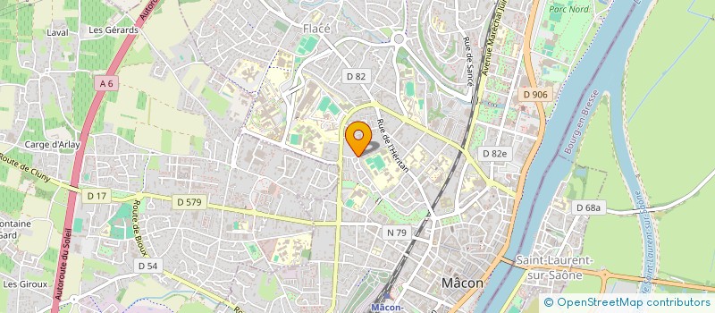 localisation de l'entreprise MONSIEUR JEAN-CHRISTOPHE GLOPPE  MACON