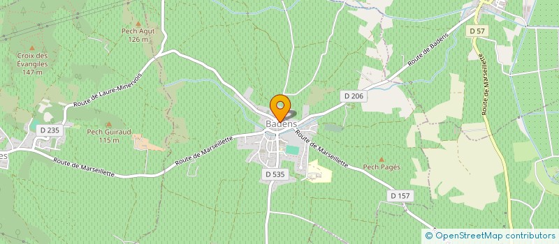 localisation de l'entreprise MONSIEUR JEAN-CHRISTOPHE GODEFROY  BADENS