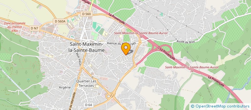 localisation de l'entreprise MONSIEUR JEAN-CHRISTOPHE GOMEZ  SAINT-MAXIMIN-LA-SAINTE-BAUME