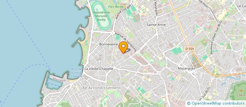 localisation de l'entreprise MONSIEUR JEAN-CHRISTOPHE GONY à MARSEILLE