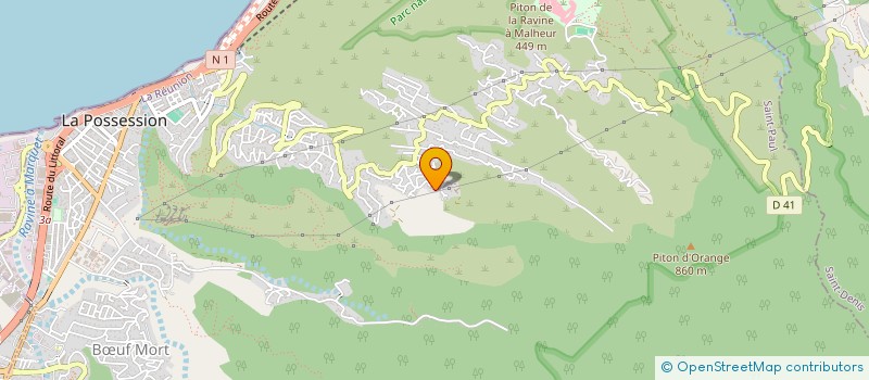 localisation de l'entreprise MONSIEUR JEAN-CHRISTOPHE GOURLAY  LA POSSESSION