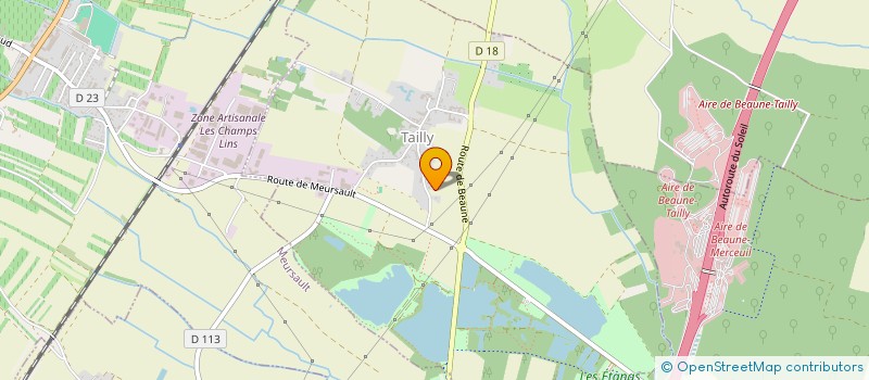 localisation de l'entreprise MONSIEUR JEAN-CHRISTOPHE GRANDAY  TAILLY