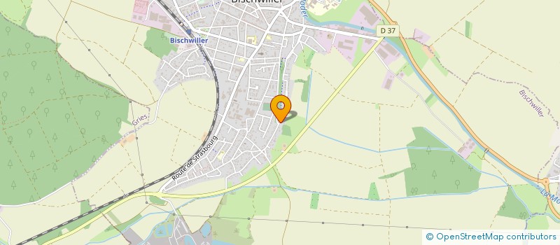 localisation de l'entreprise MONSIEUR JEAN-CHRISTOPHE GUIBERT  BISCHWILLER