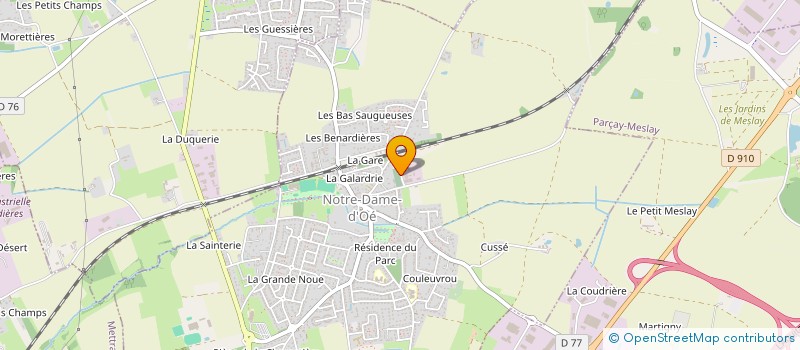 localisation de l'entreprise MONSIEUR JEAN-CHRISTOPHE GUIGNABODET  NOTRE-DAME-D'OE