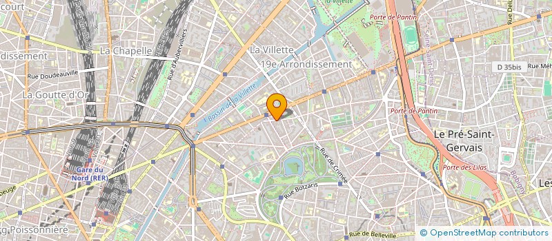 localisation de l'entreprise MONSIEUR JEAN CHRISTOPHE GUILMARD  PARIS