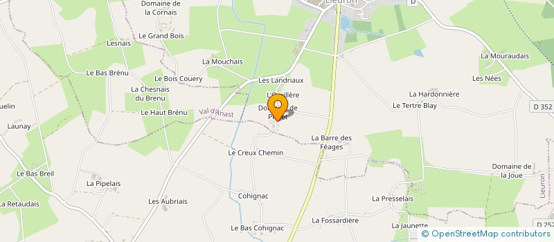 localisation de l'entreprise MONSIEUR JEAN CHRISTOPHE HOUSSIN  LIEURON