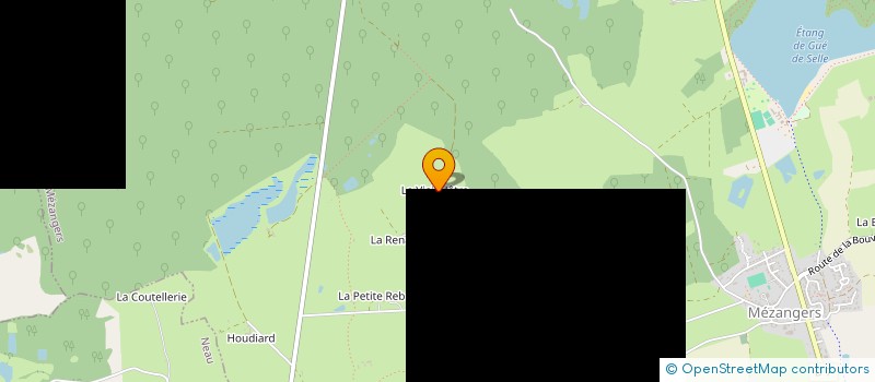 localisation de l'entreprise MONSIEUR JEAN CHRISTOPHE HUET  MEZANGERS