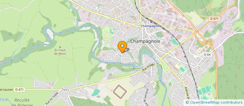 localisation de l'entreprise MONSIEUR JEAN-CHRISTOPHE JEROME  ANTIBES