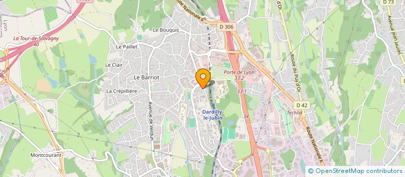 localisation de l'entreprise MONSIEUR JEAN-CHRISTOPHE JEU  DARDILLY