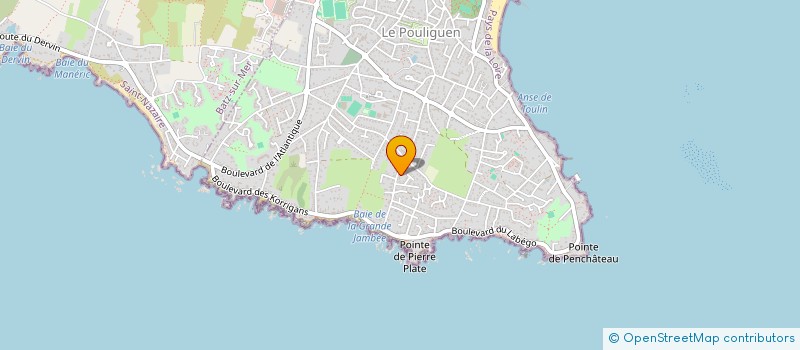 localisation de l'entreprise MONSIEUR JEAN CHRISTOPHE JOSEPH  LE POULIGUEN