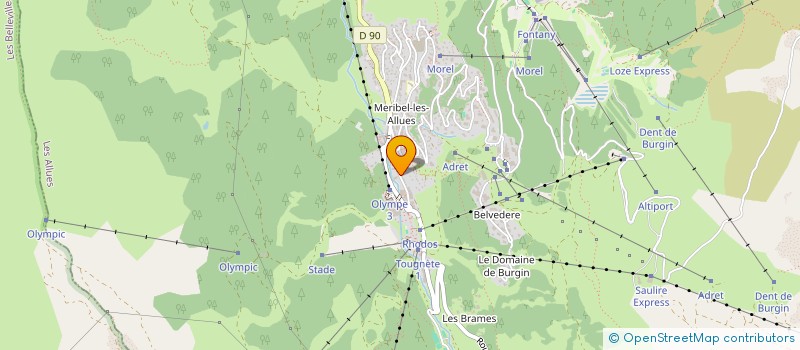 localisation de l'entreprise MONSIEUR JEAN-CHRISTOPHE JOURNOUD à LES ALLUES