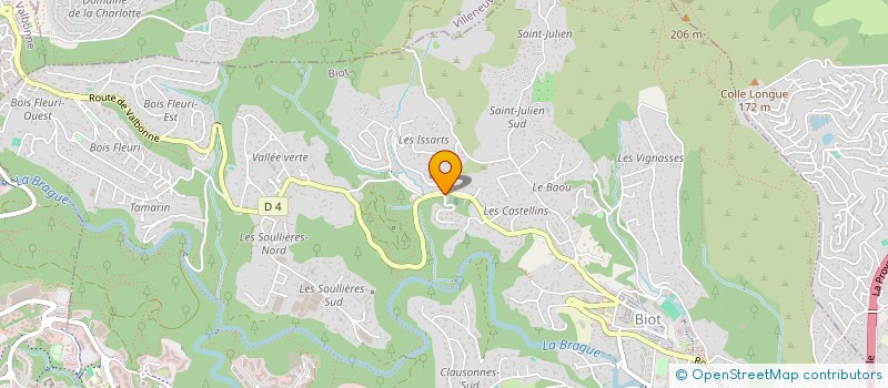 localisation de l'entreprise MONSIEUR JEAN-CHRISTOPHE JOUVE  BIOT