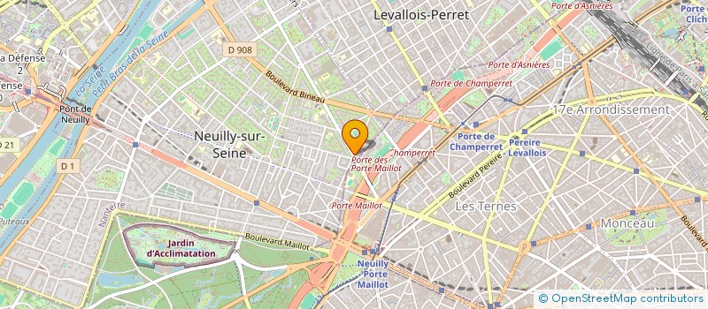 localisation de l'entreprise MONSIEUR JEAN-CHRISTOPHE JUILLARD BOUDET à NEUILLY-SUR-SEINE