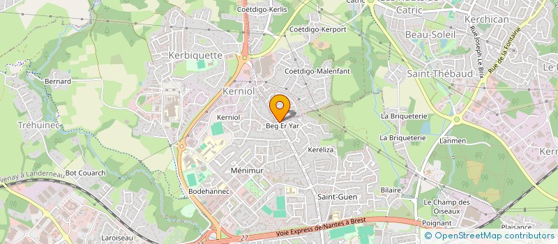 localisation de l'entreprise MONSIEUR JEAN-CHRISTOPHE JUTEL à VANNES
