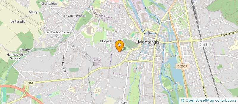 localisation de l'entreprise MONSIEUR JEAN-CHRISTOPHE KAFINGA MUSOKI  MONTARGIS