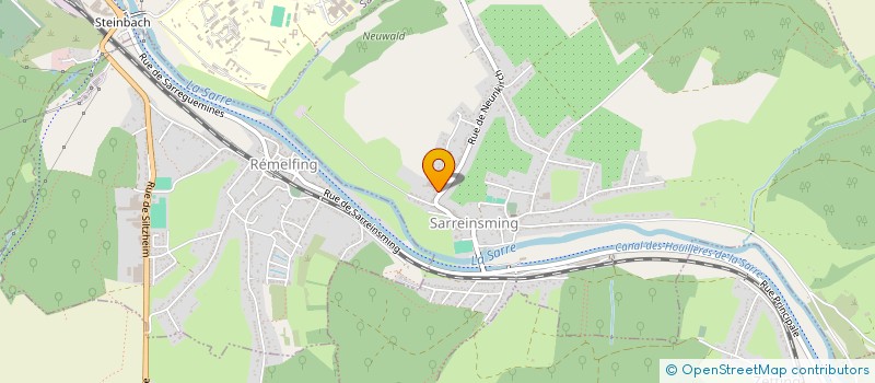 localisation de l'entreprise MONSIEUR JEAN-CHRISTOPHE KALIS  SARREINSMING