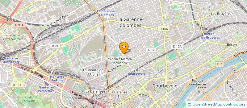 localisation de l'entreprise MONSIEUR JEAN-CHRISTOPHE KOE à COURBEVOIE