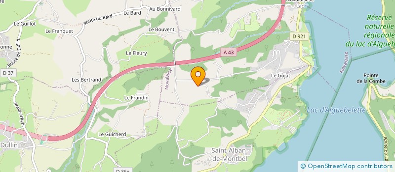 localisation de l'entreprise MONSIEUR JEAN-CHRISTOPHE LAMBERT à NOVALAISE