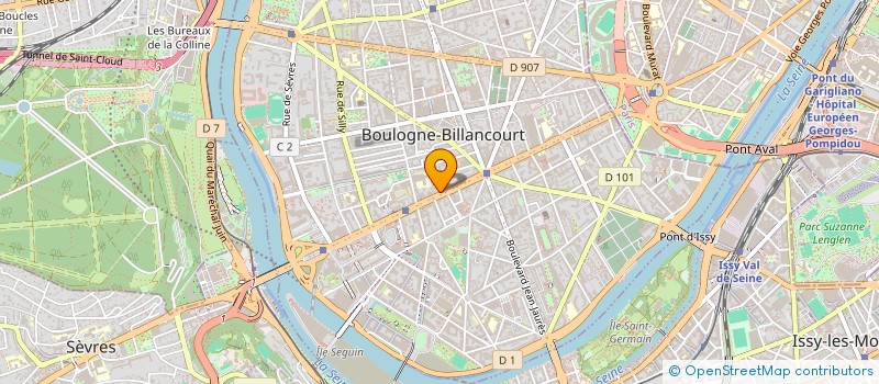 localisation de l'entreprise MONSIEUR JEAN-CHRISTOPHE LAMBRET  BOULOGNE-BILLANCOURT