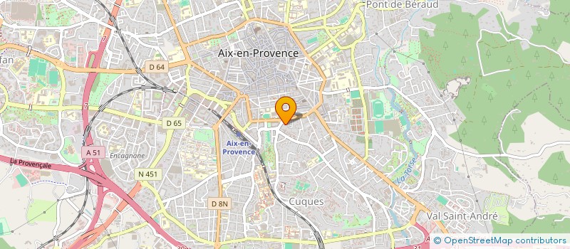 localisation de l'entreprise MONSIEUR JEAN-CHRISTOPHE LAURE à AIX-EN-PROVENCE