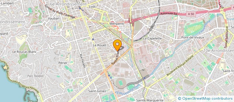 localisation de l'entreprise MONSIEUR JEAN-CHRISTOPHE LAVERGNE  MARSEILLE